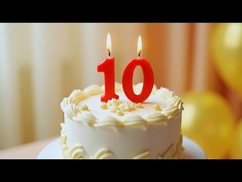 Happy Birthday 10 Year Old 🎈 Birthday Song with Countdown (30 Minutes)