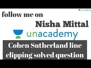 How to solve Cohen Sutherland line clipping question