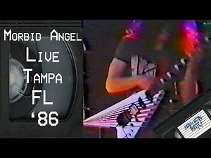 Morbid Angel Live in Tampa, Florida 1986 (Full Concert) | Early Florida Death Metal VHS