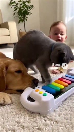 Florida Cat Goes Nuclear on a Baby Piano 😼💥