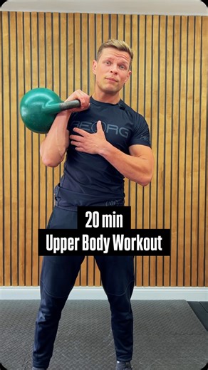 Kettlebell Coach on Instagram: "Simple upper body workout with one kettlebell Basics that works Keep it simple for best results For structured training programme, accountability and coaching plans DM “Coach”"