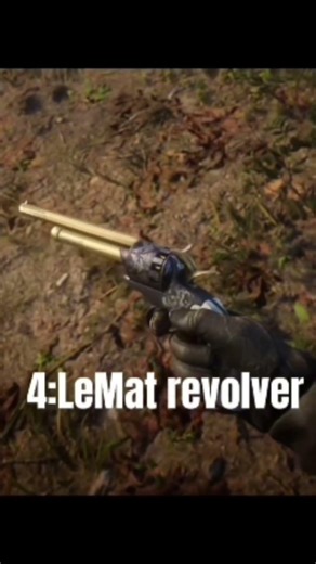 Top 5 best gun in rdr2 #rdr2