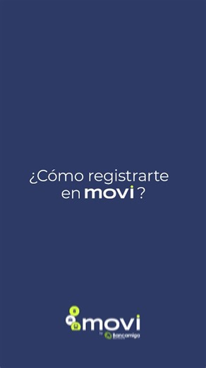 Bancamiga Banco Universal on Instagram: "¿Sabes cómo registrarte en Movi by bancamiga? Aquí te enseñamos cómo hacerlo ☝🏻 #Bancamiga #Movibybancamiga #tutorial"