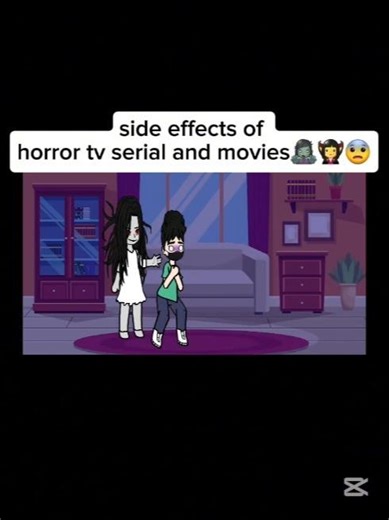 side effects of horror tv serial and movies #meme #uba #funny