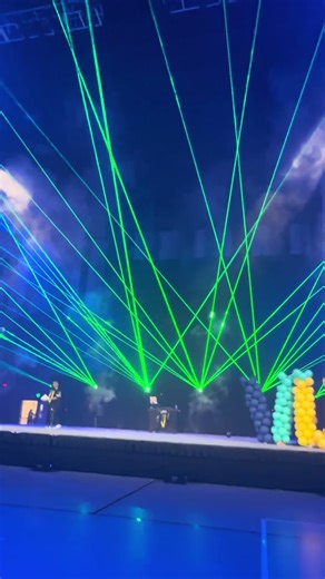 VU Pep Rally Lighting, Lasers and Special FX. #PepRally #Lighting #Event #Production