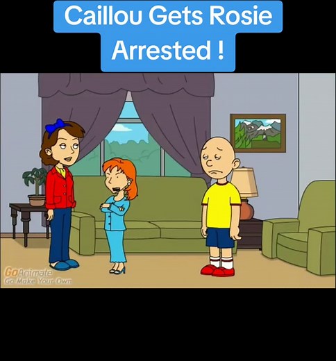 Caillou's Plan to Get Rosie Arrested