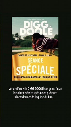 #DiggDoole est maintenant disponible sur toutes les plateformes de streamig