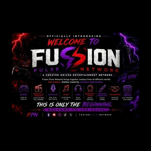 OFFICIALLY INTRODUCING: Fusion Pulse Network #Entertainment #Community