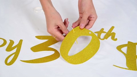 18th Birthday Decorations - Happy 18th Banner, Cake Topper, Foil Balloons in Sage Green, White, Gold for 18 Year Old Party
