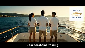 Take your first step, join deckhand training today | Prestige Yacht Academy | Facebook