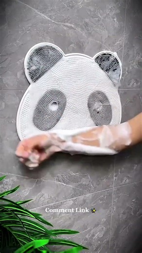 Panda body cleaner mat #shorts