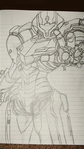 samus aran - Metroid prime 4 | drawing 173 #drawing #art #metroidprime4