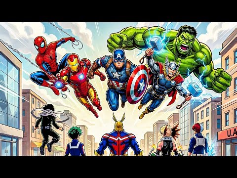 What If Avengers Landed In My Hero Academia Universe?