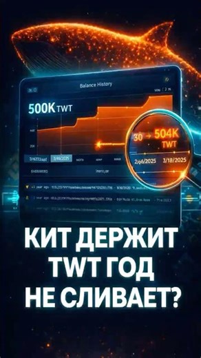 Keith has been holding TWT for a year now… and hasn't sold #shorts