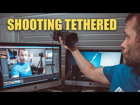 Shooting TETHERED From Canon eos R5 (or any camera) to LIGHTROOM