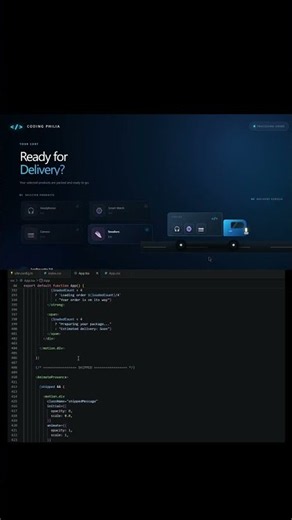 I Made an Order Placed Button That Loads Products Into a Truck 🚚💻 HTML CSS JavaScript