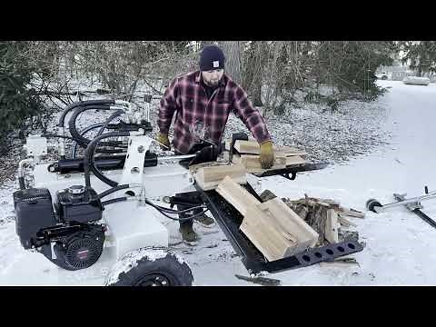 All Wood Log Splitters - Birch Series - New Model