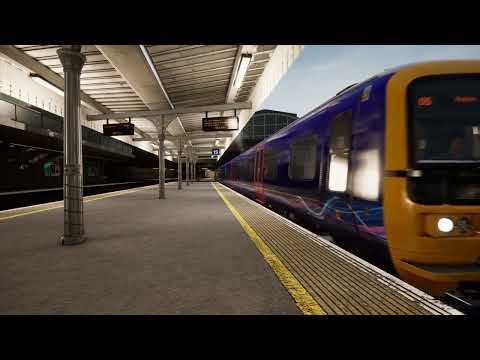 Class 166 First Great Western Departing London Paddington