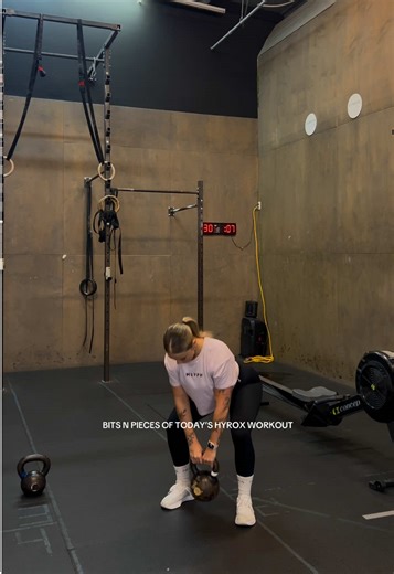 Sweat. Breathe. Repeat. 😮‍💨 #crossfit #hyroxtraining #gymtok #crossfitgirl #crosstraining