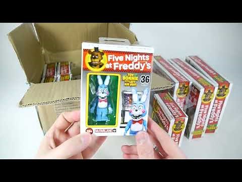 McFarlane Toys FNAF Wave 2! Unboxing 9 new Five Nights at Freddy's sets (LEGO compatible)(REUPLOAD)