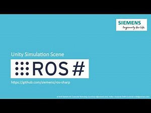 ROS#: Unity Simulation Scene