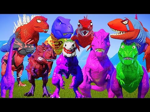 JURASSIC WORLD EVOLUTION – All 30 Dinosaurs Fight for Survival!