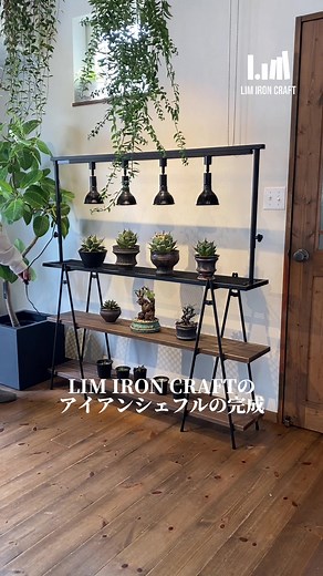 植物の季節到来！LIM IRON CRAFTでディスプレイ