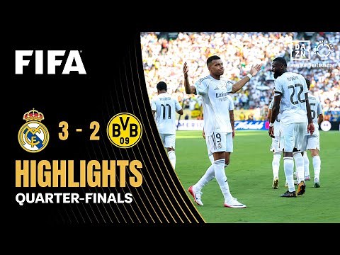 Real Madrid C.F. vs Borussia Dortmund Highlights | FIFA Club World Cup 2025