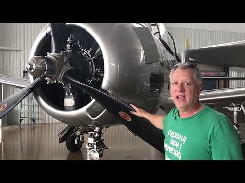North American T-28-A Walk Around with Stuwart Glemban
