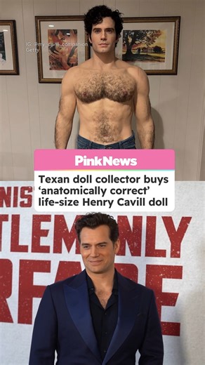 Henry Cavill's $12,000 anatomically correct doll gets a new home with Texas collector
