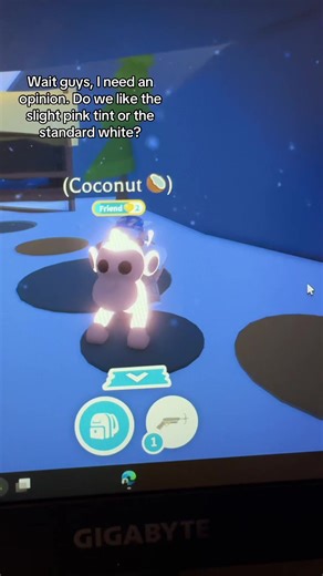 Opinión sobre el tinte rosa o blanco estándar en Adopt Me