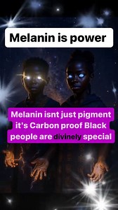 Melanin is Power. Dark Skin Women, Black Men, All humans posses melanin a pigment that absorbs UV radiation & protects skin cells from damage. It gives skin, hair, eyes their color Carbon is the basis for all life, combining nitrogen, oxygen & hydrogen atoms that create Melanin whose chemical formula is C18H10N2O4 “The most lightly pigmented (European, Chinese & Mexican) skin types have half epidermal melanin as the darker pigmented (African & Indian) skin types. Skin pigmentation is influenced 