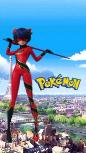 Miraculous as Pokémon #miraculous#ladybug#catnoir