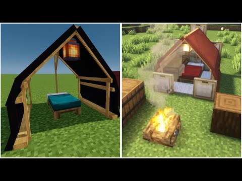 Minecraft but we added TENTS