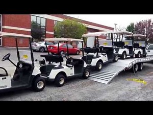2010 EZGO RXV GAS Golf Carts with 13hp Kawasaki 401cc Engines 5 Available