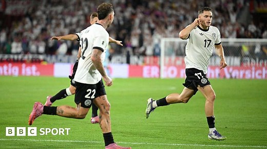 Germany 3-1 Northern Ireland: Spirited NI lose to Germany with Wirtz on target