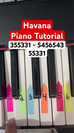 Havana 🎹🔥 EASIEST Piano Tutorial ✨