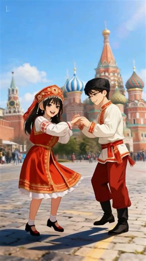 Couple dating in Russia