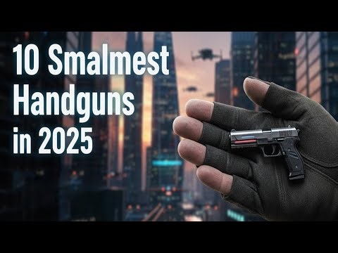 Top 10 Smallest Handguns for Concealed Carry in 2025