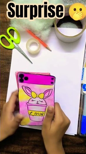 paper craft squeeze #shorts