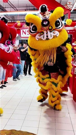 🦁💥 找VIDA汽水任务！Lion Dance冲爆超市！