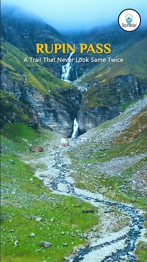 Rupin Pass Trek Mini Vlog | Most Beautiful Trek in India 🇮🇳 #rupinpass