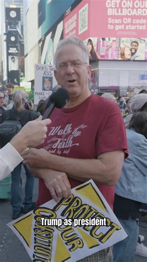 2K views · 19 reactions | Even after some time to think off camera, this man still couldn't give ONE example of why he thinks Trump is acting as a king #fyp #nokings | Benjaminschettler | Facebook