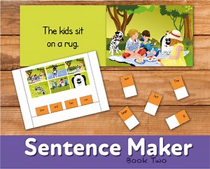 Make Sentences With The Sentence Maker: Book 2 (4-7 years)