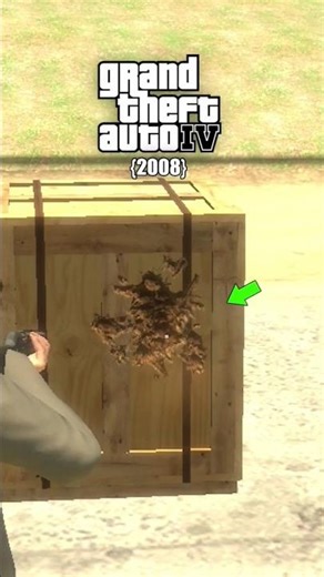 Can Bullets Break Wooden Crates in GTA Games? #gta3 #gtavicecity #gtasa #gta4 #gtav #gaming