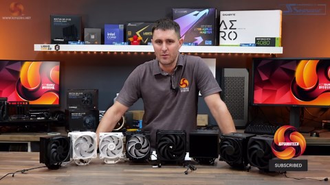 8 New AIR Coolers Tested on AMD Ryzen - May 2024