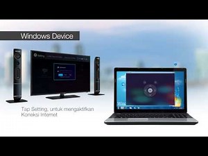 Tutorial : mirroring Windows 7 ke Cinemax Pro