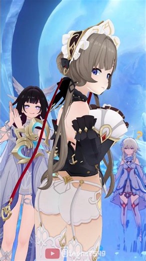 Sandrone & Columbina - 1-800 / bbno$ 【Genshin impact MMD】 #sandrone #columbina #原神 #genshinimpact