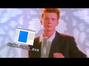 Easy-to-use Rick Roll program (to troll)