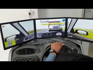 TecknoSIM car driving simulator by Tecknotrove system pvt ltd, made in India #viral